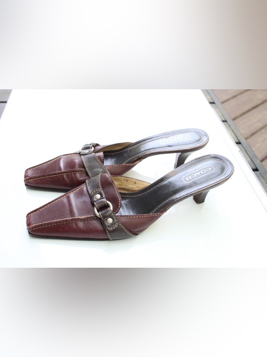 Coach Shoes - Vintage Coach Madison mules